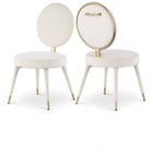 Meridian Furniture Brandy Dining Chair - Cream - Dining Chairs