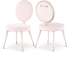 Meridian Furniture Brandy Dining Chair - Pink - Dining Chairs