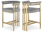 Meridian Furniture Marcello Counter Stool - Grey - Stools