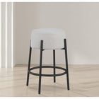 Meridian Furniture Avalon Boucle Fabric Counter Stool - Stools