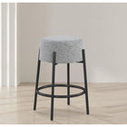 Meridian Furniture Avalon Boucle Fabric Counter Stool - Stools