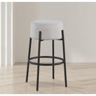 Meridian Furniture Avalon Boucle Fabric Bar Stool - Stools