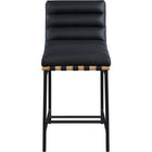 Meridian Furniture Burke Faux Leather Counter Stool - Stools