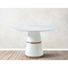 Meridian Furniture Hans Dining Table - White - Dining Tables
