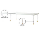 Meridian Furniture Bethany Dining Table - Dining Tables