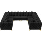 Meridian Furniture Tremblay Velvet Modular Sectional 8A - Sofas