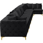Meridian Furniture Tremblay Velvet Modular Sectional 8B - Sofas