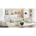 Meridian Furniture Hyde Boucle Fabric Loveseat - Loveseats