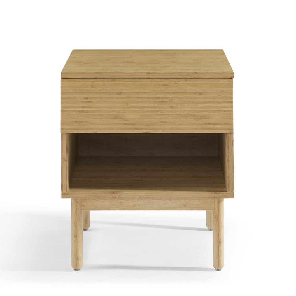 Eco Ridge by Bamax Ria 1 Drawer Nightstand Caramelized - Nightstand