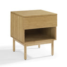 Eco Ridge by Bamax Ria 1 Drawer Nightstand Caramelized - Nightstand