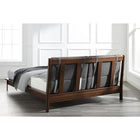 Greenington Park Avenue King Platform Bed with Fabric Ruby - Bedroom Beds