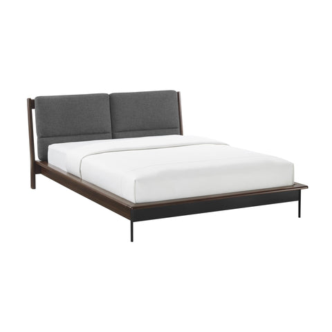 Greenington Park Avenue Queen Platform Bed with Fabric Ruby