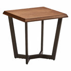 International Caravan Hamburg Contemporary Contemporary MDF/Metal End Table - Other Tables