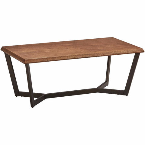 International Caravan Hamburg Contemporary Contemporary MDF/Metal Coffee Table - Coffee Tables