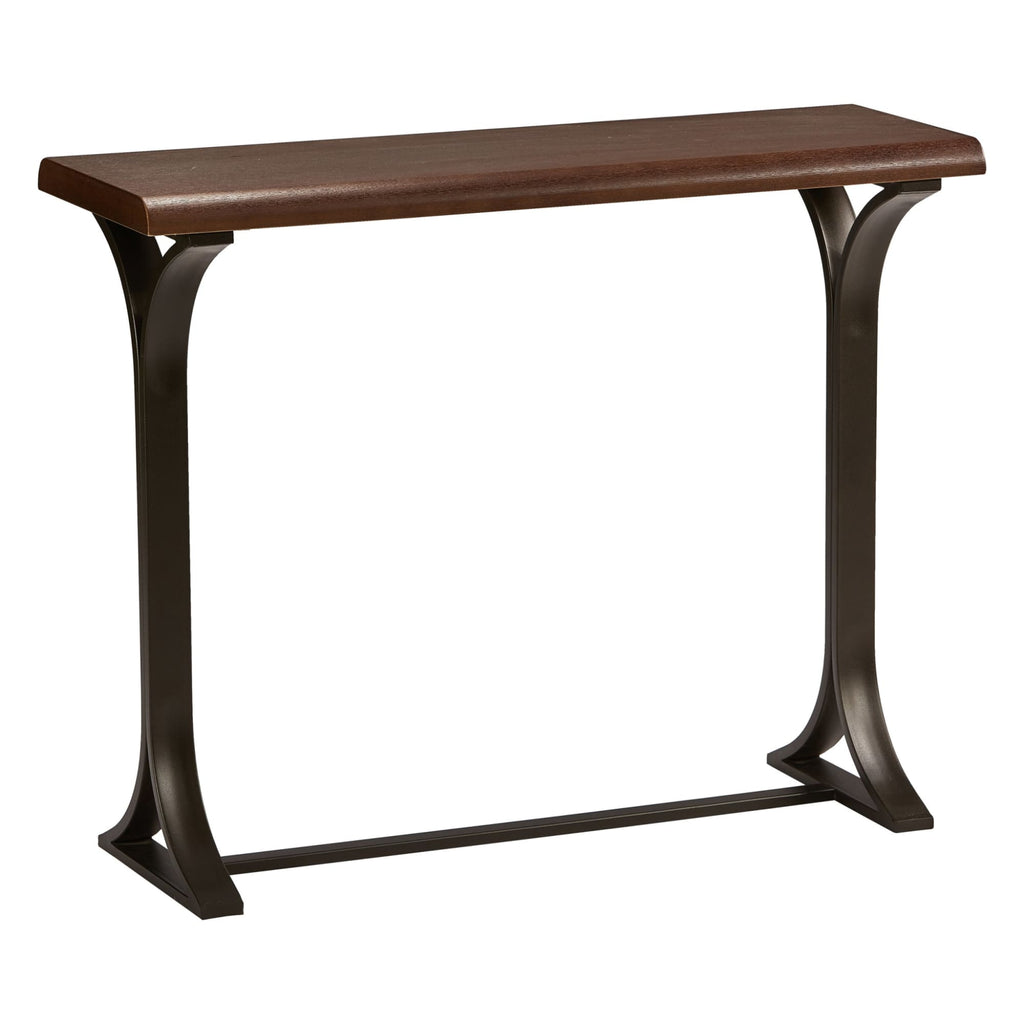 International Caravan Hamburg Contemporary Contemporary MDF/Metal Console Table - Other Tables