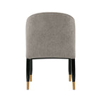 Manhattan Comfort Modern Ola Boucle Dining Chair in Stone- Set of 2