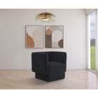 Meridian Furniture Vera Boucle Fabric Accent Chair - Chairs