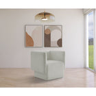 Meridian Furniture Vera Boucle Fabric Accent Chair - Chairs