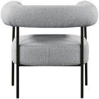 Meridian Furniture Blake Boucle Fabric Accent Chair - Chairs