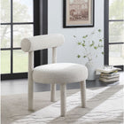 Meridian Furniture Parlor Boucle Fabric Accent Chair - Chairs