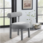 Meridian Furniture Parlor Boucle Fabric Accent Chair - Chairs