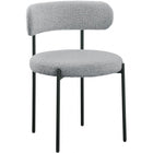 Meridian Furniture Beacon Boucle Fabric Dining Chair - Dining Chairs