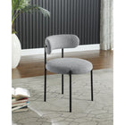 Meridian Furniture Beacon Boucle Fabric Dining Chair - Dining Chairs