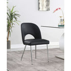 Meridian Furniture Logan Faux Leather Dining Chair - Dining Chairs