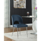 Meridian Furniture Logan Faux Leather Dining Chair - Dining Chairs