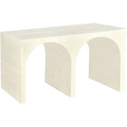 Meridian Furniture June Console Table - White - Other Tables