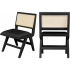 Meridian Furniture Abby Side Chair - Black - Chairs