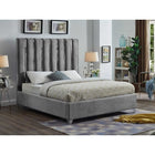 Meridian Furniture Enzo Velvet Full Bed - Bedroom Beds