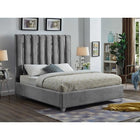 Meridian Furniture Enzo Velvet King Bed - Bedroom Beds