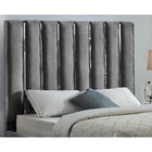 Meridian Furniture Enzo Velvet Full Bed - Bedroom Beds