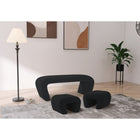 Meridian Furniture Odelia Boucle Fabric Bench - Benches