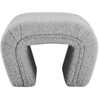 Meridian Furniture Odelia Boucle Fabric Bench - Benches