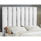 Meridian Furniture Enzo Velvet Full Bed - Bedroom Beds