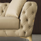 Meridian Furniture Aurora Faux Leather Chair - Chairs