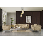 Meridian Furniture Aurora Faux Leather Loveseat - Loveseats