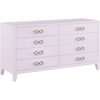 Meridian Furniture Bowtie Dresser - Pink - Drawers & Dressers