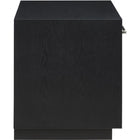 Meridian Furniture Avery Oak Veneer Nightstand - Nightstand