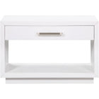 Meridian Furniture Avery Oak Veneer Nightstand - Nightstand