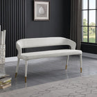 Meridian Furniture Destiny Velvet Bench - Benches