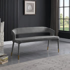 Meridian Furniture Destiny Velvet Bench - Benches