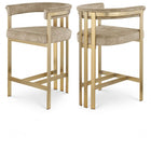 Meridian Furniture Marcello Counter Stool - Beige - Stools