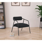 Meridian Furniture Carly Boucle Fabric Accent Chair - Dining Chairs