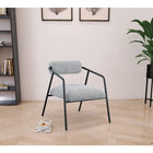 Meridian Furniture Carly Boucle Fabric Accent Chair - Dining Chairs