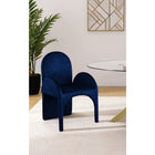 Meridian Furniture Summer Velvet Dining Arm Chair - Dining Chairs