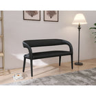 Meridian Furniture Sylvester Faux Leather Bench - Benches