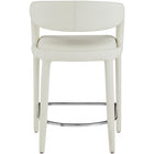 Meridian Furniture Sylvester Faux Leather Counter Stool - Stools
